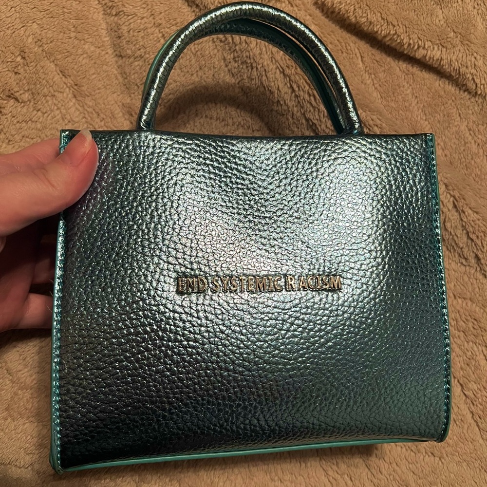 NWT Metallic Brandon Blackwood ESR Tote